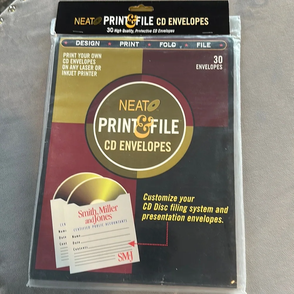 NEATO CD Envelopes